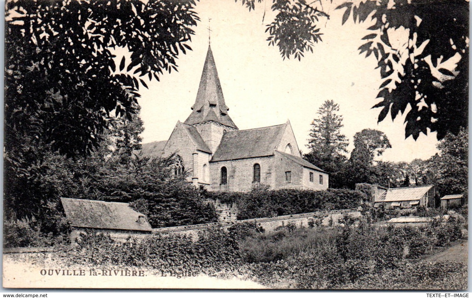 76 OUVILLE LA RIVIERE - L'église - Autres & Non Classés