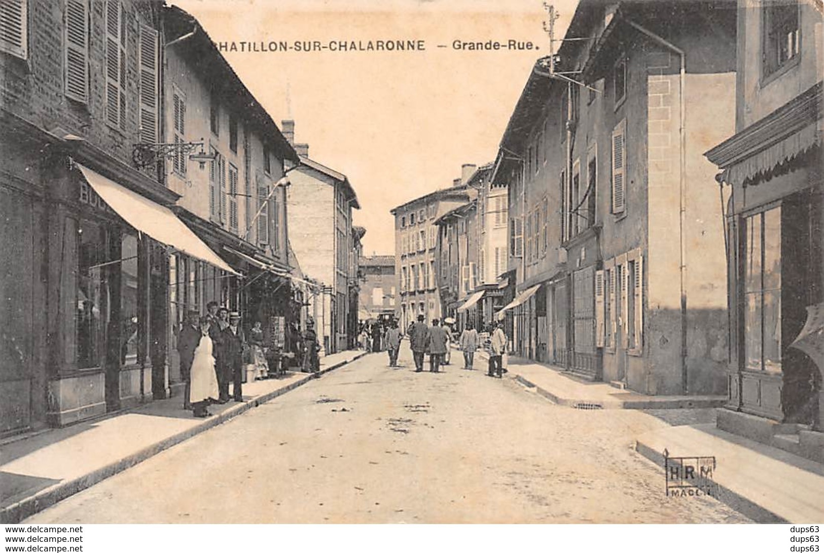 CHATILLON SUR CHALARONNE - Grande Rue - Très Bon état - Châtillon-sur-Chalaronne