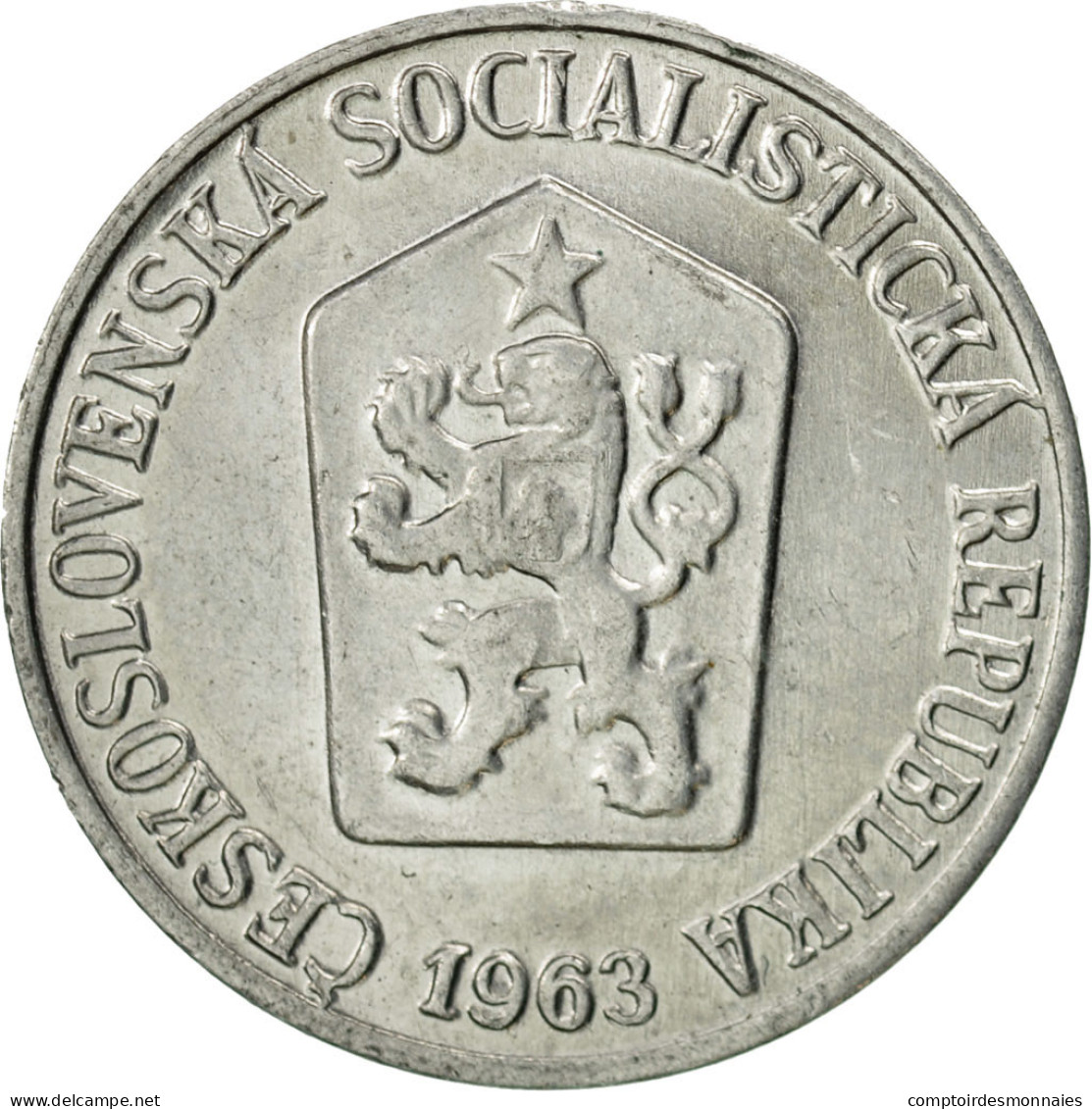 Monnaie, Tchécoslovaquie, Haler, 1963, SUP, Aluminium, KM:51 - Tchécoslovaquie