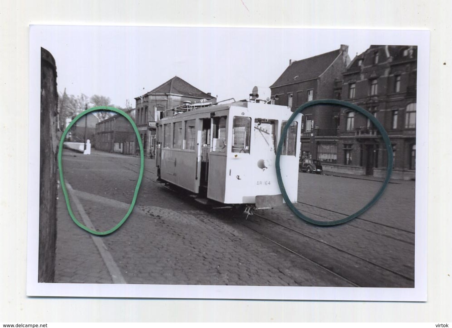 ENGHIEN : Gared SNCB     (TRAM) Photo De Vieux Cliché - Foto Van Oude Cliché 1952 (15 X 10 Cm) - Enghien - Edingen