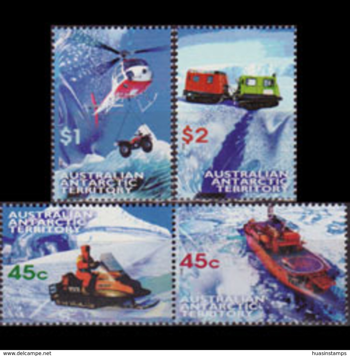 A.A.T.. 1997 - Scott# L108a-10 Transport Set Of 4 MNH - Unused Stamps