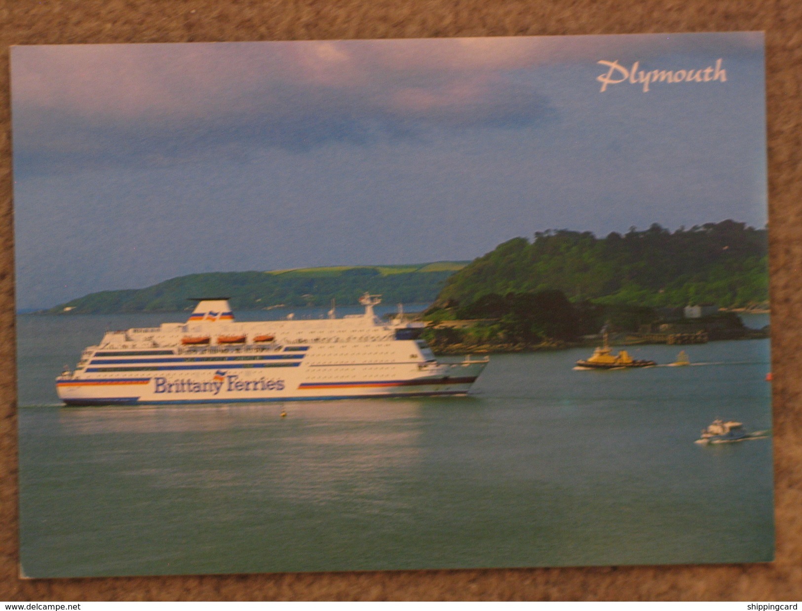 BRITTANY FERRIES VAL DE LOIRE AT PLYMOUTH - Ferries