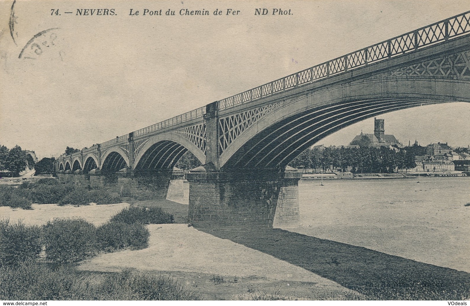 CPA - France - (58) Nièvre - Nevers - Le Pont Du Chemin De Fer - Nevers