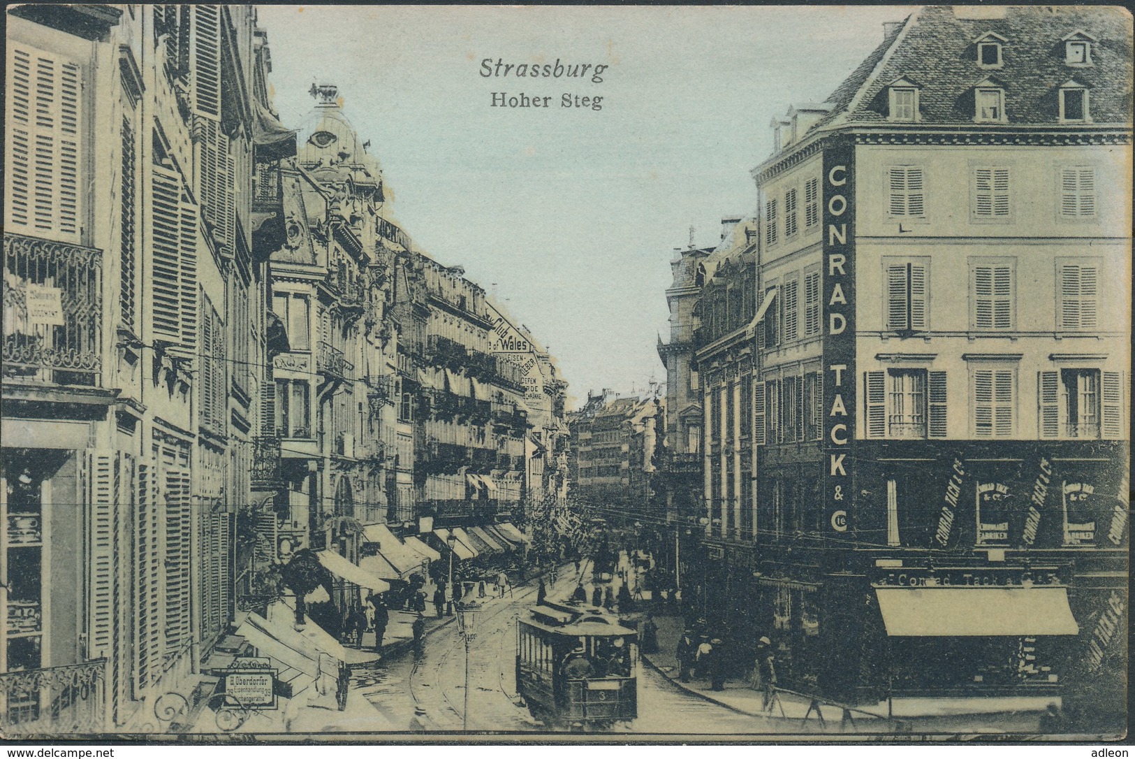 STRASBOURG - Hoher Steg - Strassburg (carte Allemande) - Strasbourg