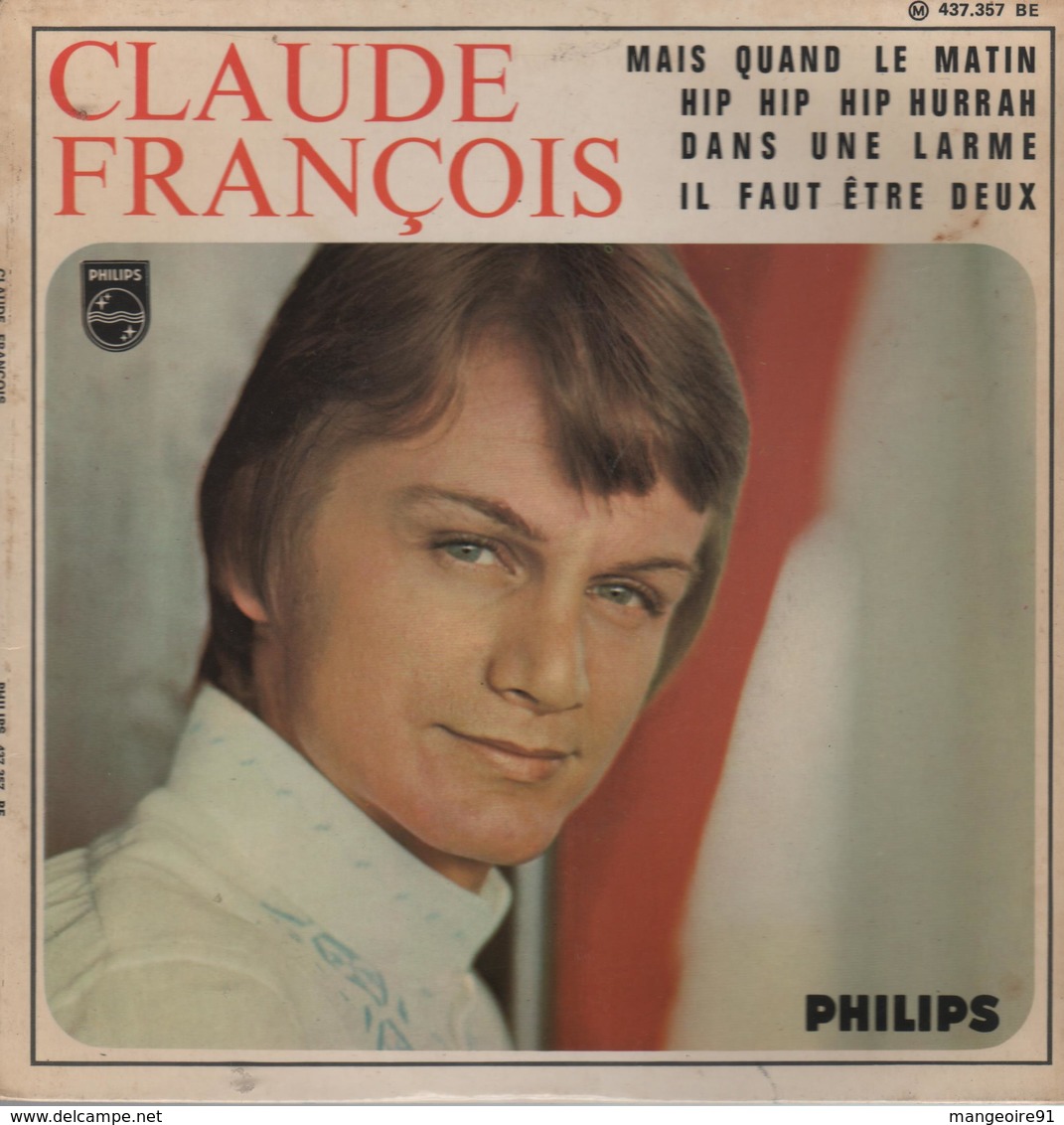 Disque 45 Tours CLAUDE FRANCOIS - 1967*** - Disco, Pop