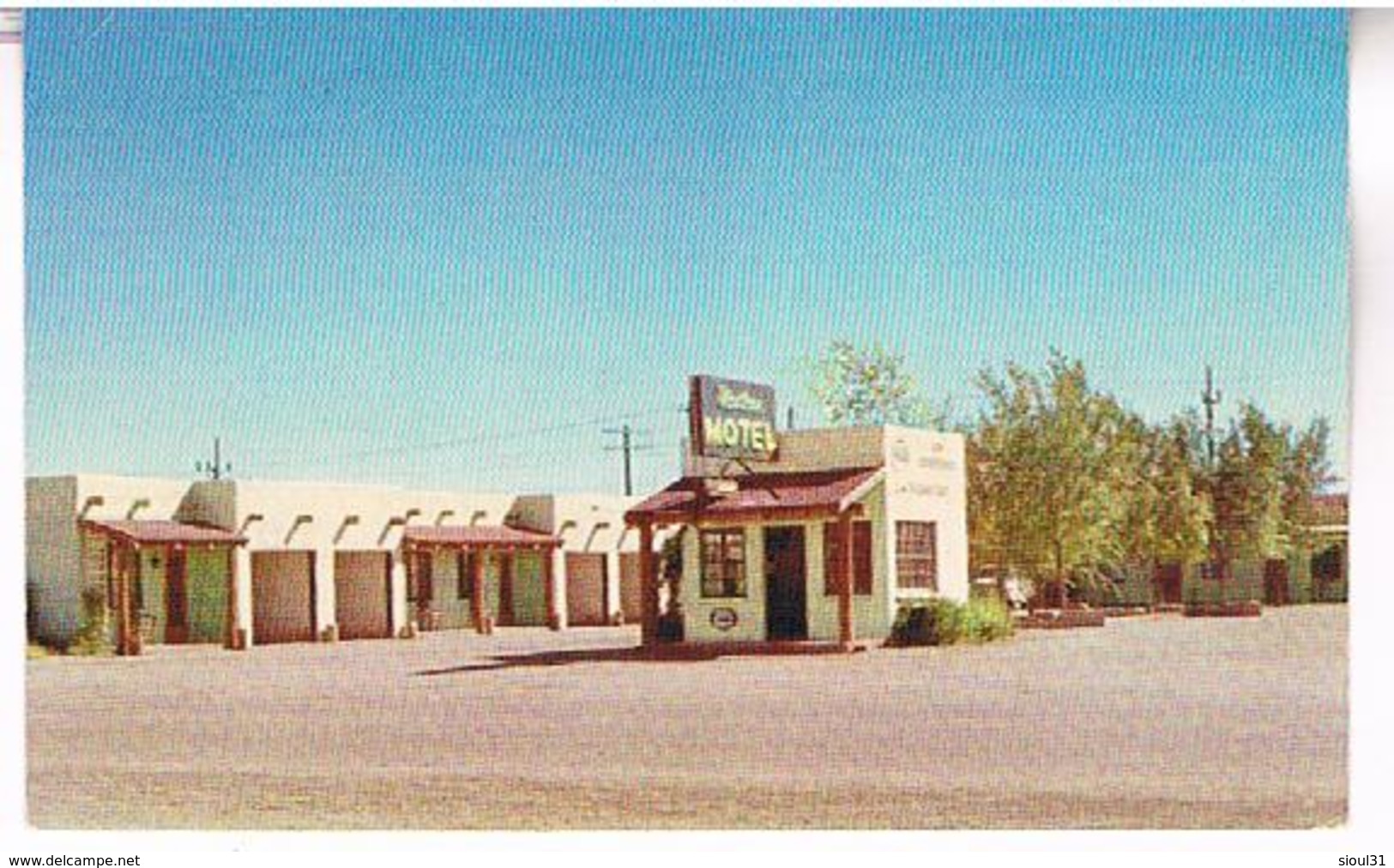 WESTERN  MOTEL  U.S.  HIGHWAY  "66"      TBE  US383 - Autres & Non Classés