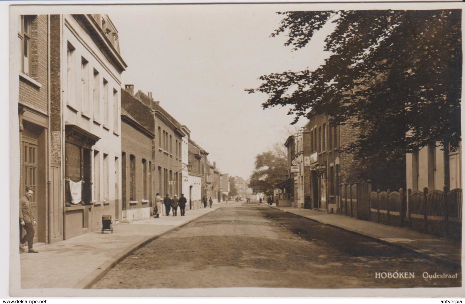 Hoboken - Oudestraat Rare Fotokaart Ongelopen Uitg.photo Industrie Escamator Jaartal ? - Antwerpen