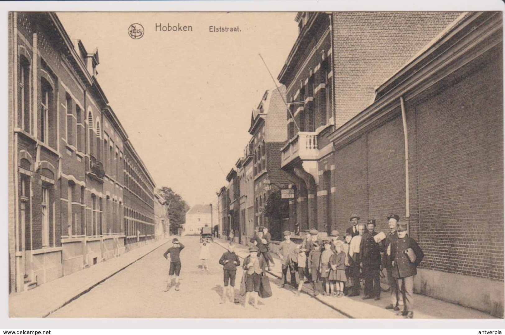 Hoboken - Elststraat 1924 Gelopen - Antwerpen