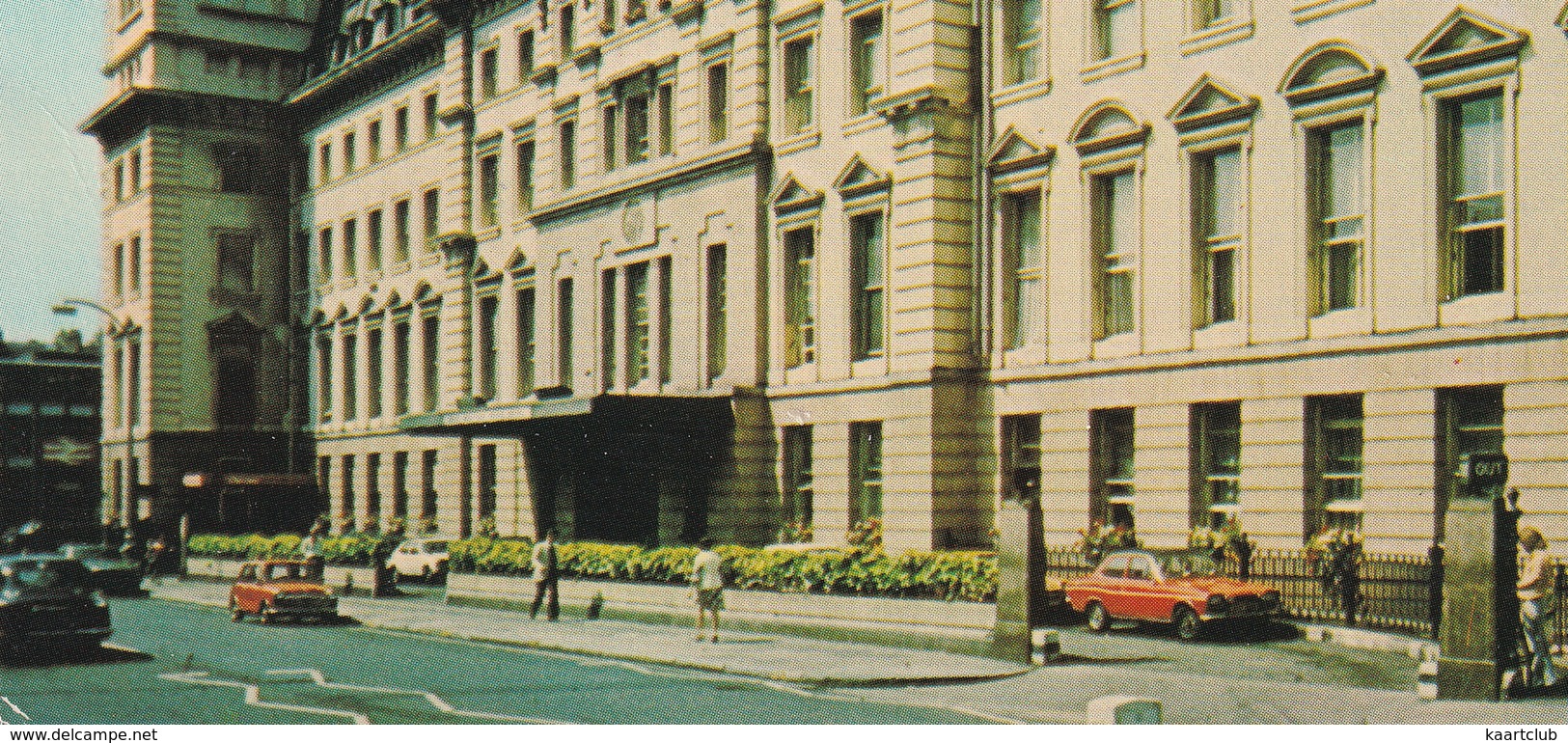 London: FORD ESCORT, AUSTIN MINI - Belisha Beacon - The Great Western Royal Hotel, Praed Street, Paddington - Toerisme