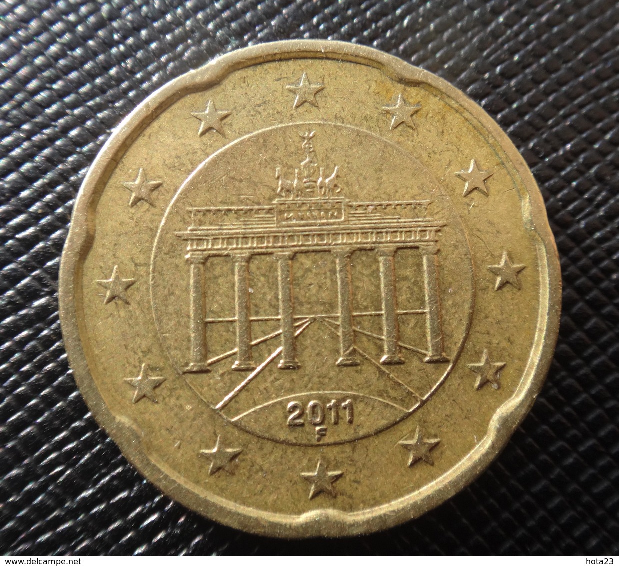 2011  ~~  F ~~ Germany  20  EURO CENT  EIRO CIRCULEET COIN  ALLEMAGNE - Germany