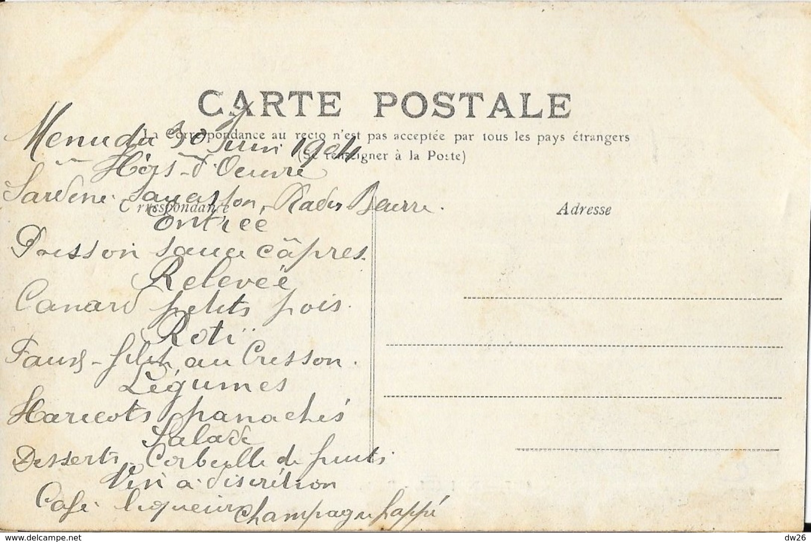 Noisiel (Seine-et-Marne) - Restaurant Denni - Collection R.F. - Phototypie A. Rep & Fillette - Carte N° 4617 - Restaurantes