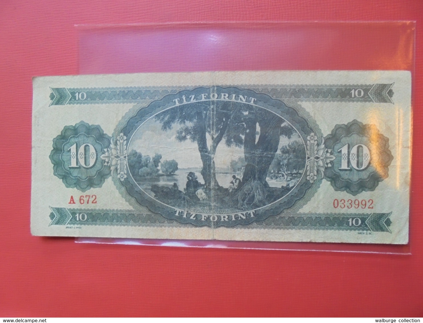 HONGRIE 10 FORINT 1957 CIRCULER - Hongrie