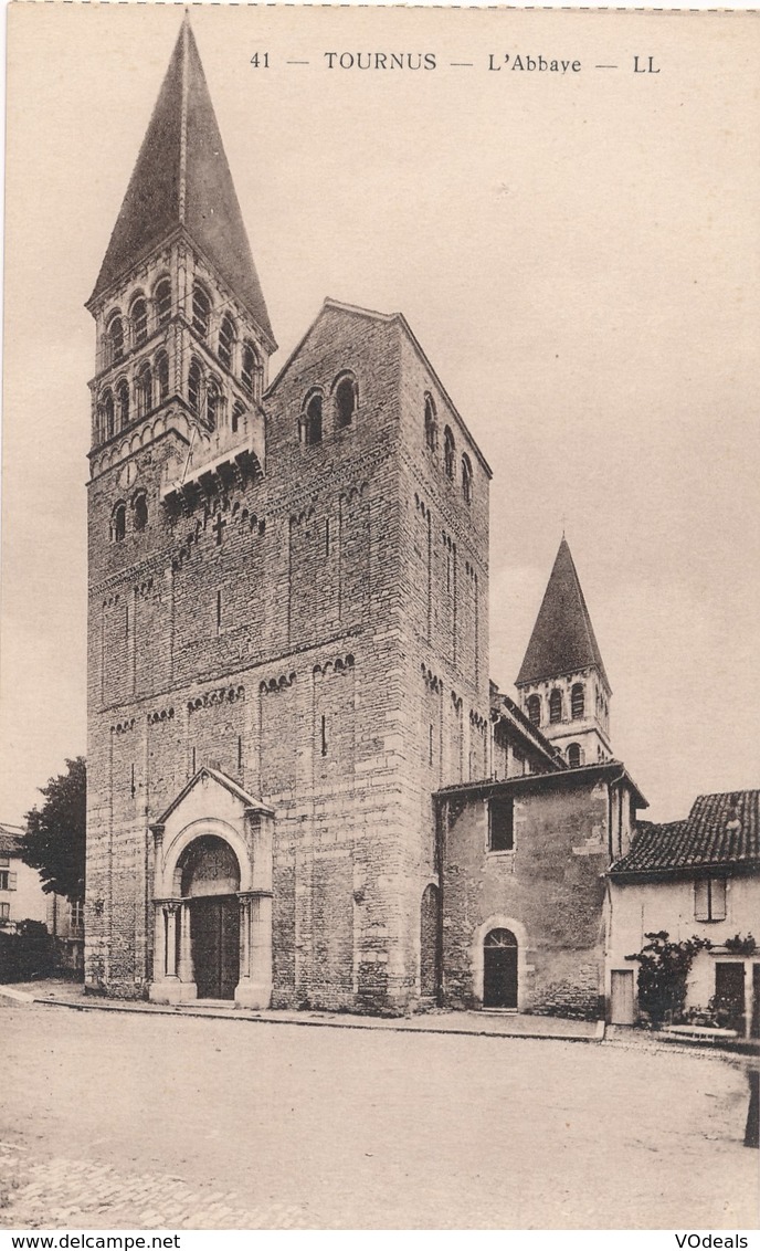 CPA - France - (71) Saône Et Loire - Tournus - L'Abbaye - Autres & Non Classés