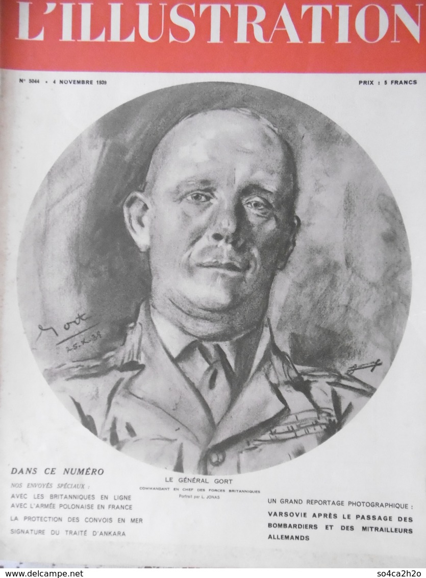L'ILLUSTRATION N°5044 4 Novembre 1939 - L'Illustration