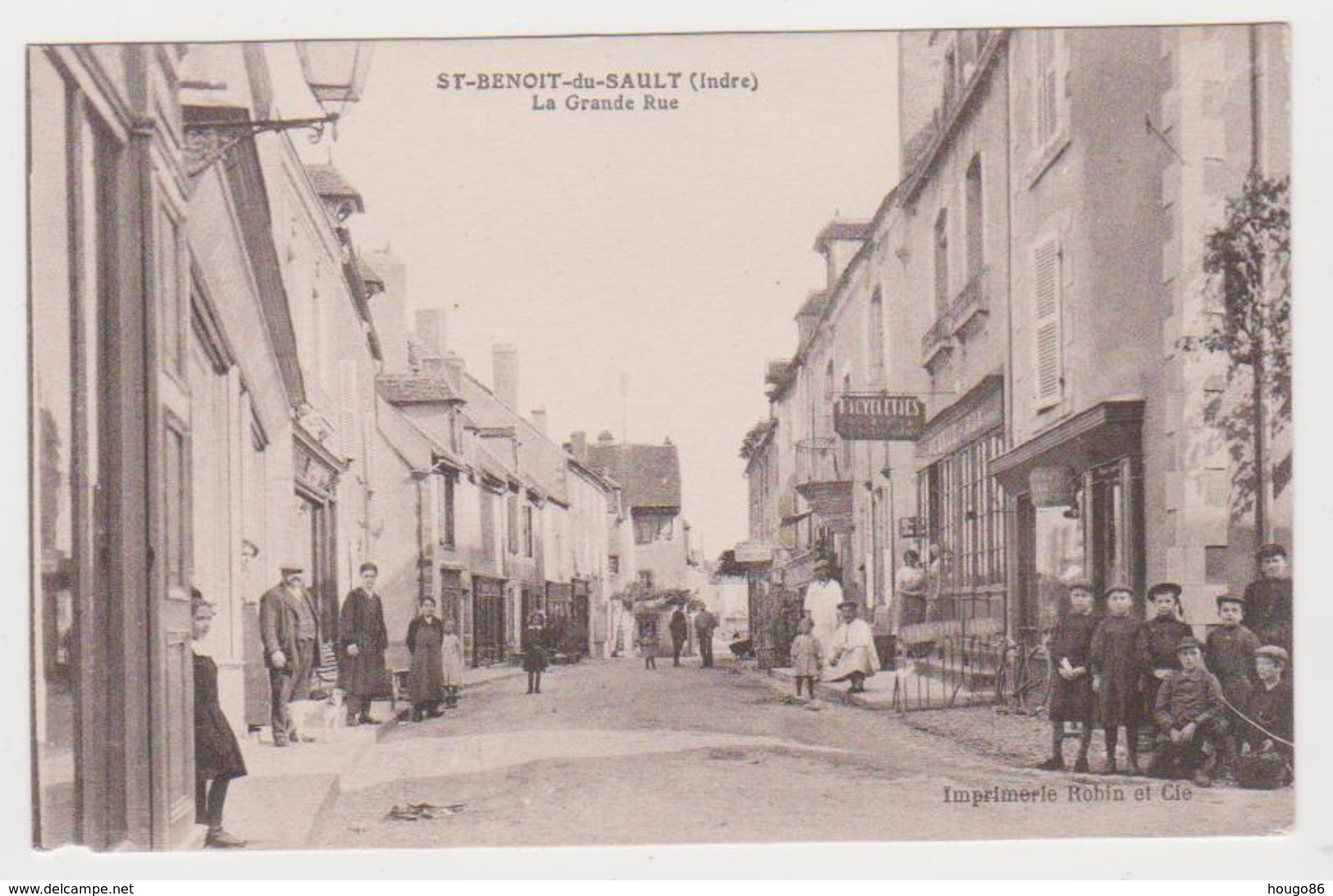 Saint Benoit Du Sault, Grande Rue - Autres & Non Classés