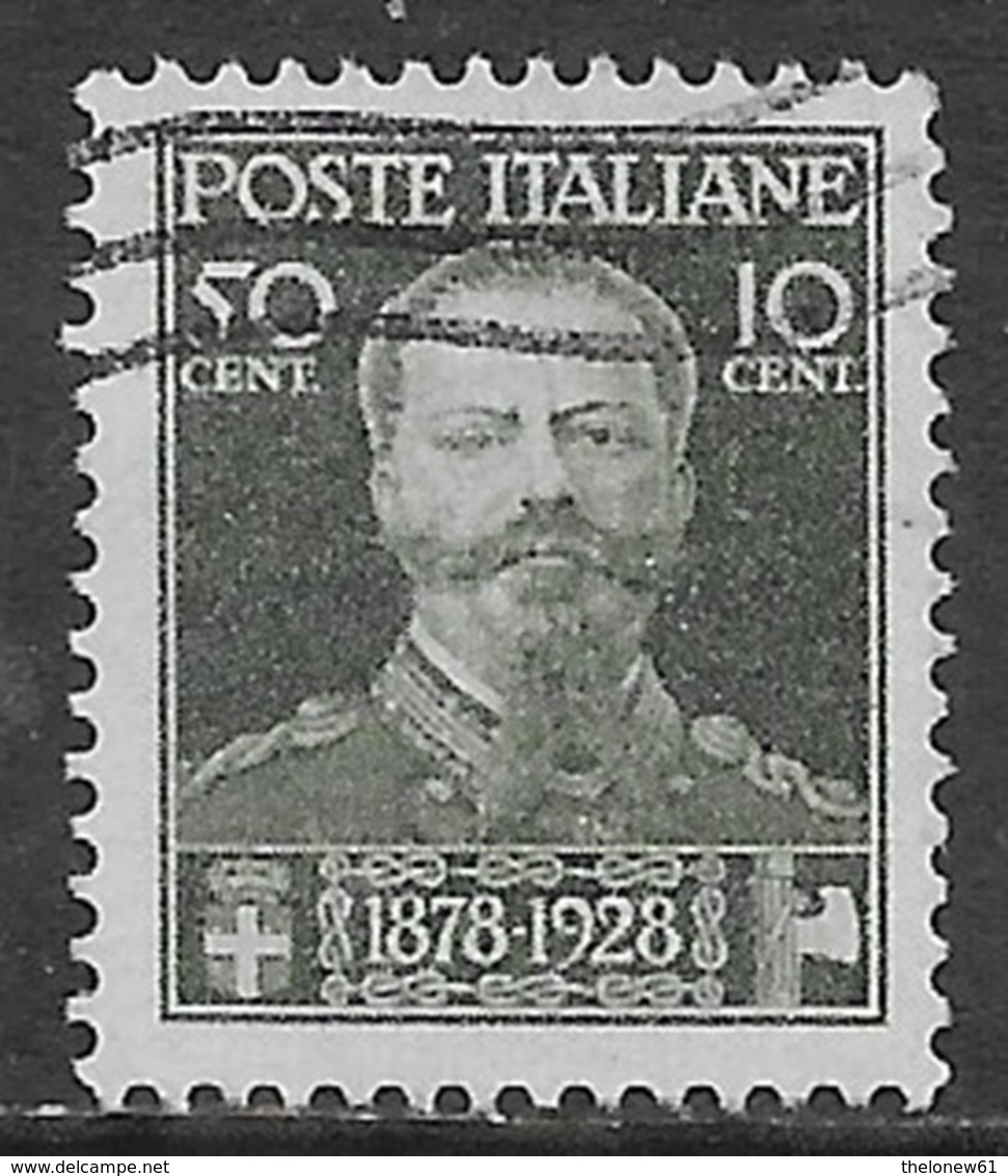 Italia Italy 1929 Regno Vittorio Emanuele II Sa N.239 US - Usati