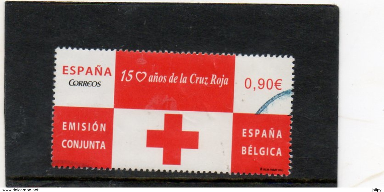 ESPAGNE    0,90 €   2013   Croix Rouge       Oblitéré - Used Stamps