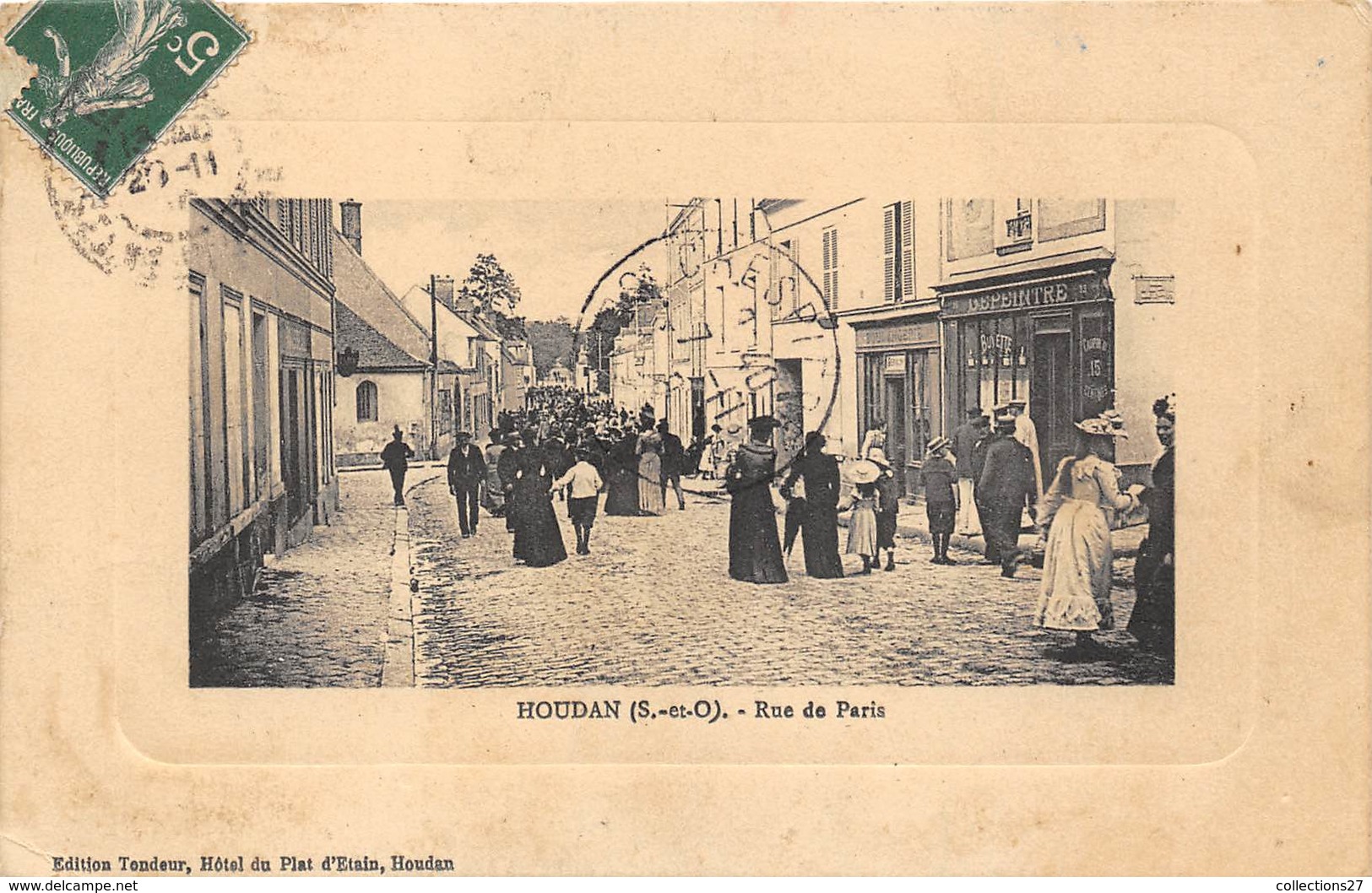 78-HOUDAN- RUE DE PARIS - Houdan