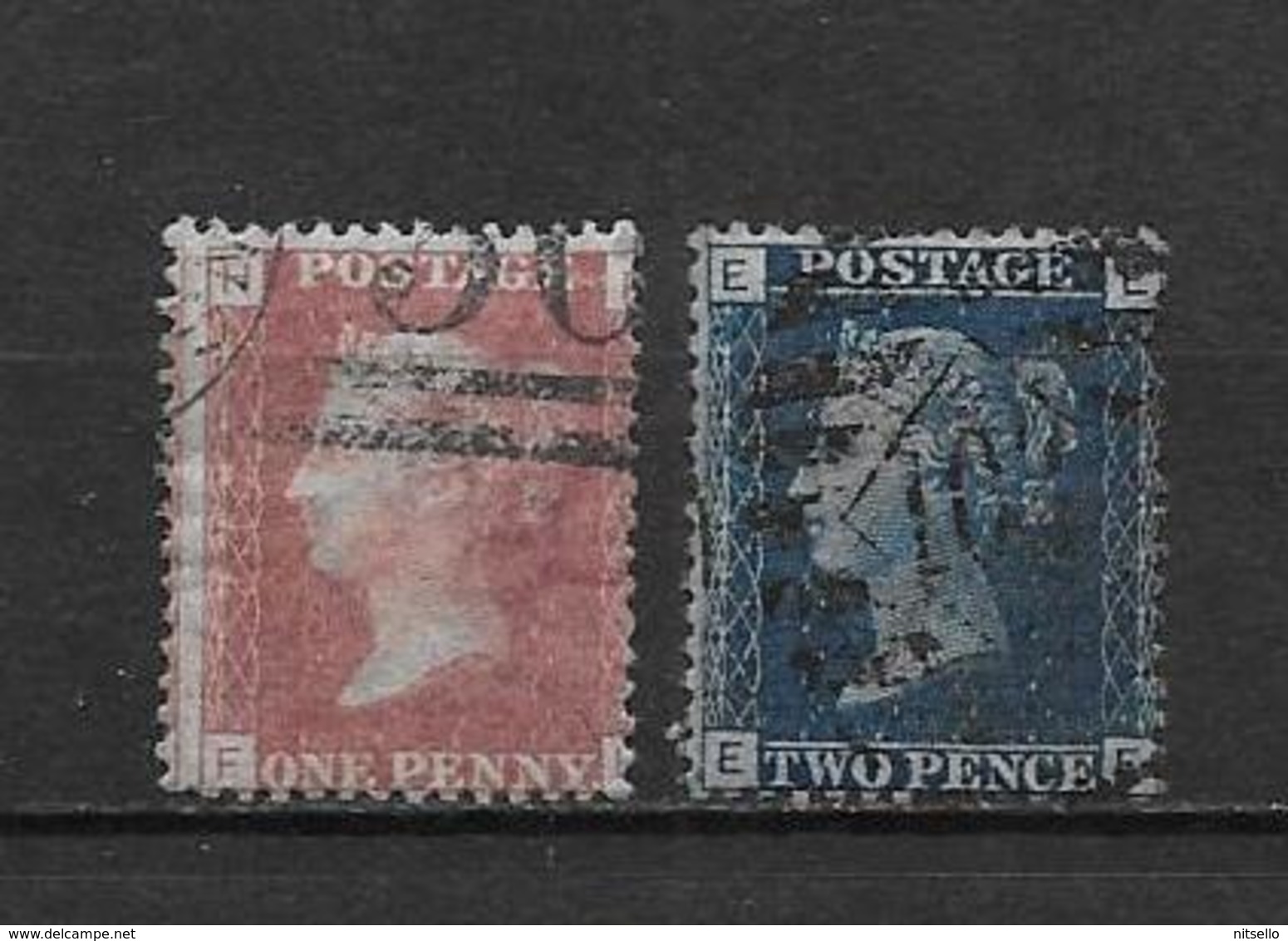 LOTE 1882  ///  GRAN BRETAÑA    -  YVERT Nº:    USED PENNY RED - Used Stamps