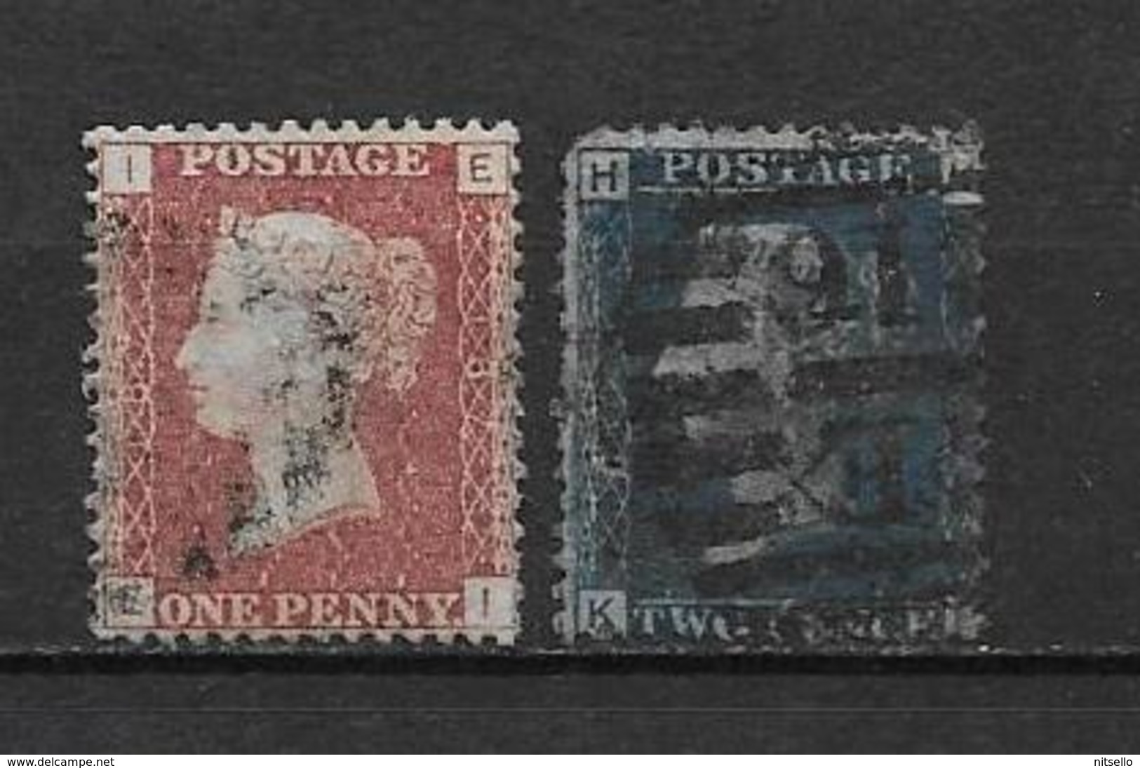 LOTE 1882  ///  GRAN BRETAÑA    -  YVERT Nº:    USED PENNY RED - Used Stamps