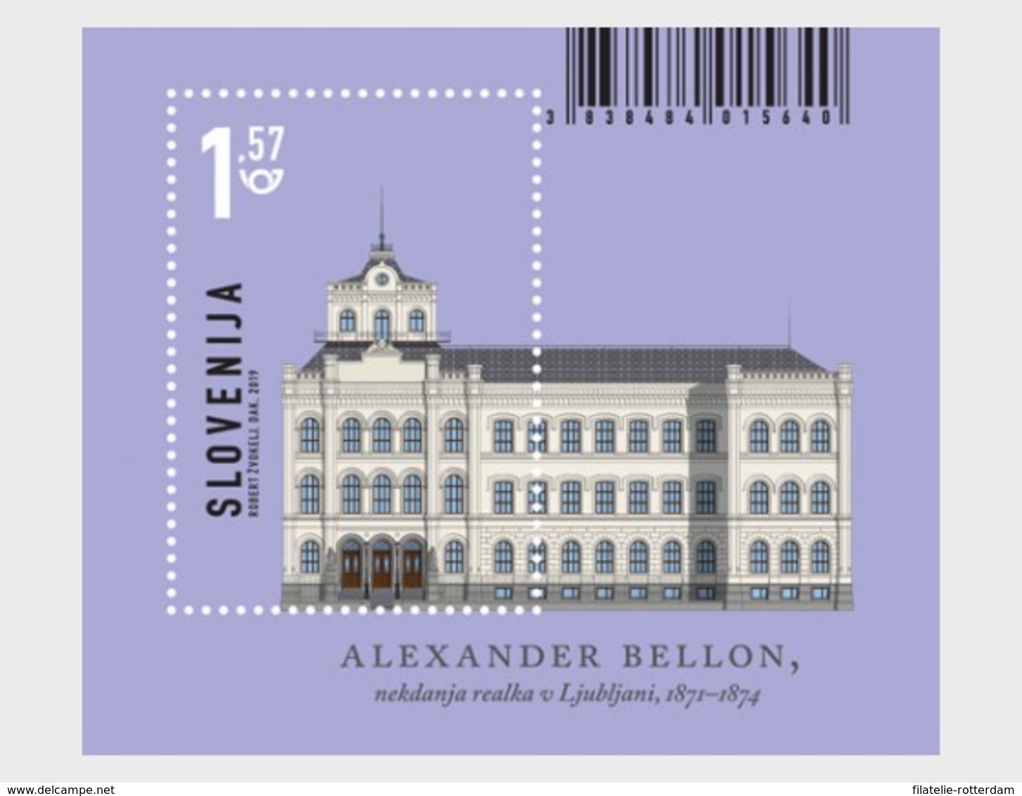 Slovenië / Slovenia - Postfris/MNH - Sheet Architectuur 2019 - Eslovenia