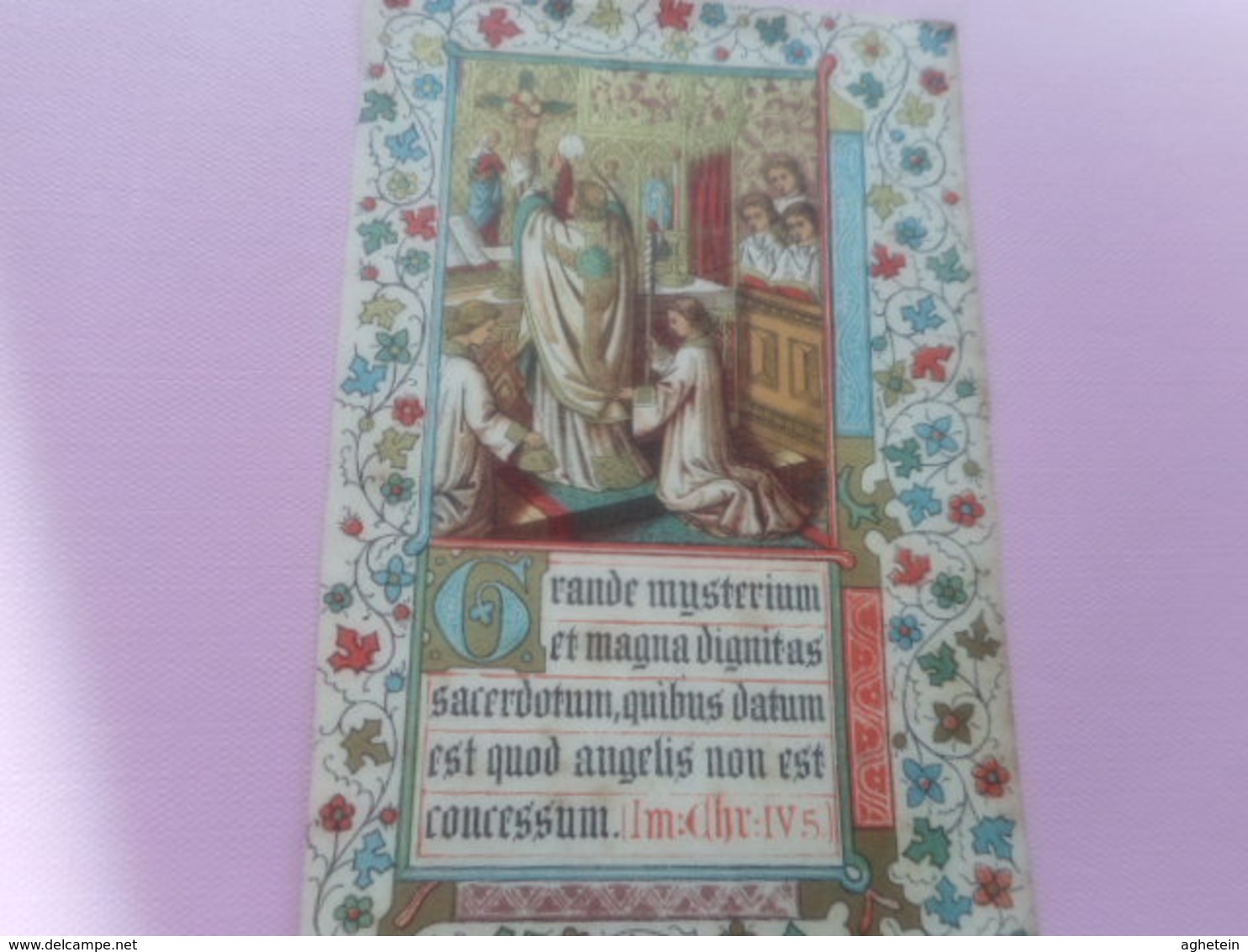 DEVOTIE .-HEILIGE MISSE VAN EERE Door EDMOND BUYCK OPGEDRAGE IN DE KERKE VAN THIELT 28-9- IN 'tJAAR O.H.J.C.1881 - Religion & Esotericism