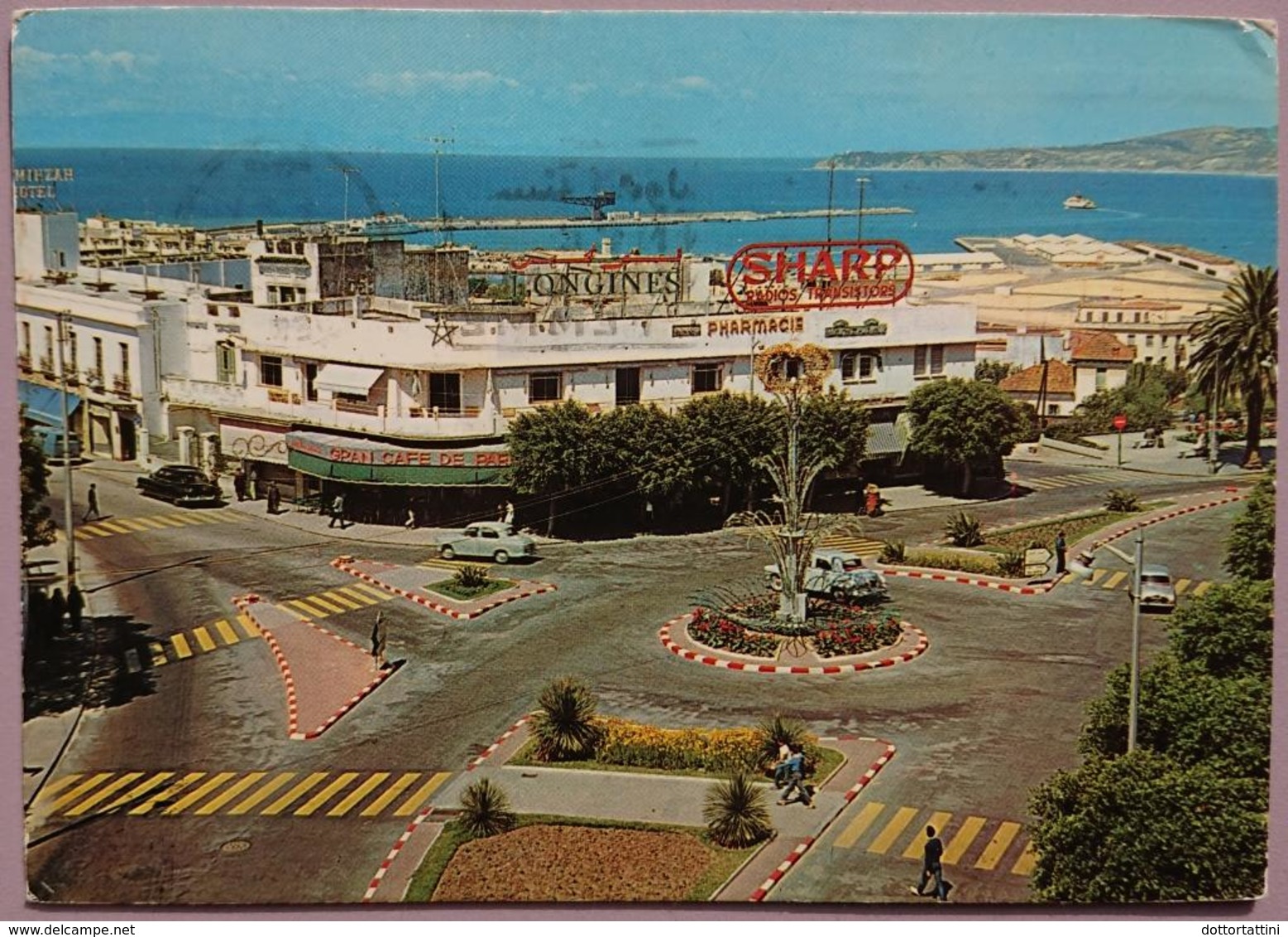 TANGER (Maroc) - Vue Sur La Rade - Pharmacie Sharp Longines Gran Cafè De Paris  Vg - Tanger