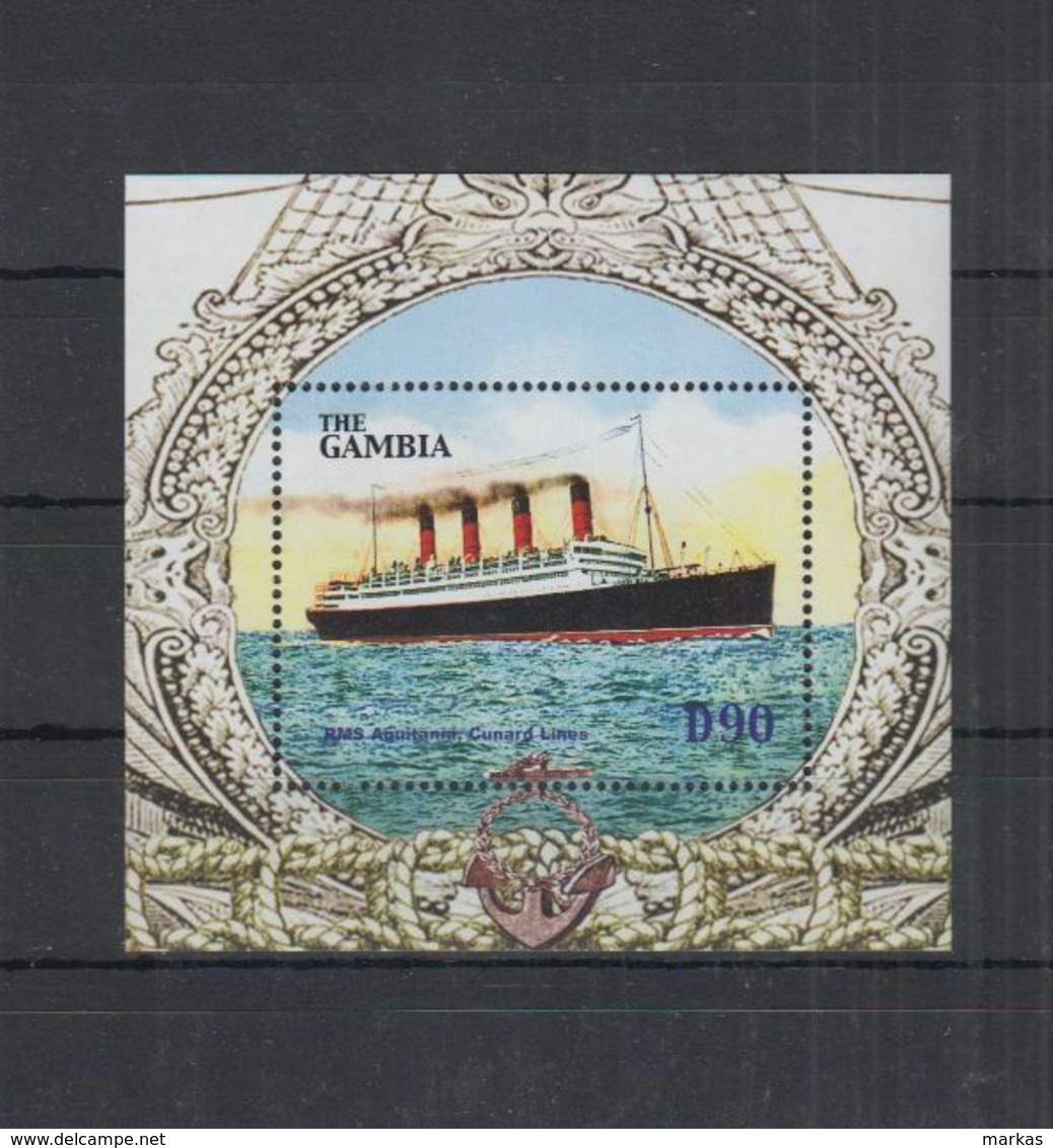 O212. Gambia - MNH - Transport - Ships - Autres & Non Classés