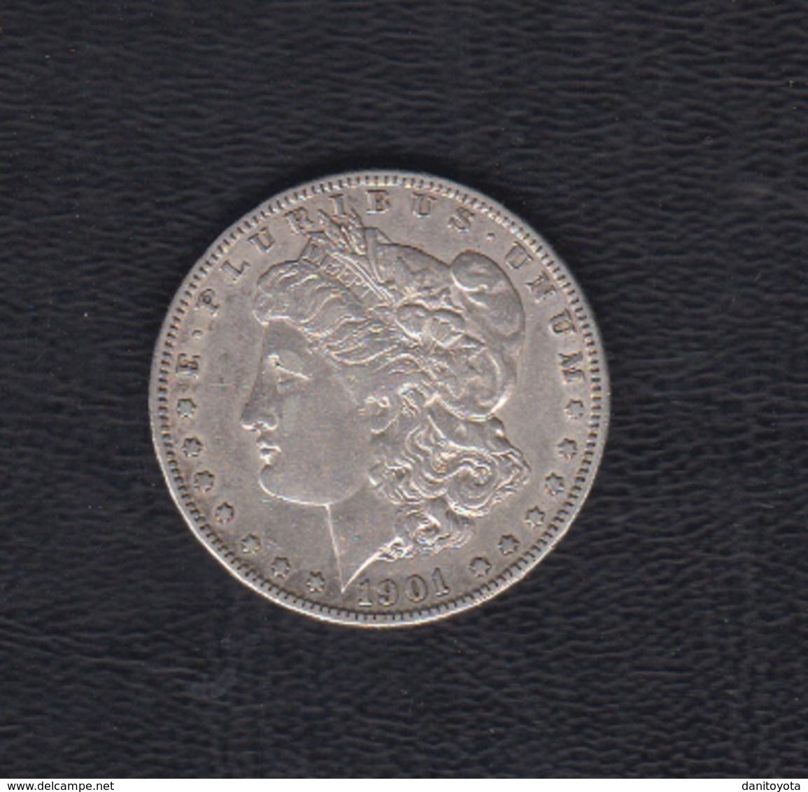 AÑO 1901. 1 DOLAR PLATA. - 1878-1921: Morgan