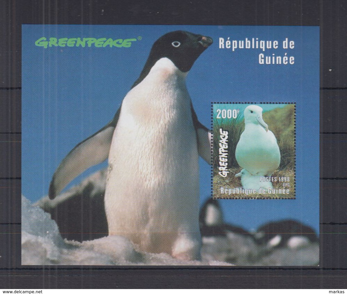 Y608. Guinea - MNH - Nature - Penguins - Greenpeace - Autres & Non Classés