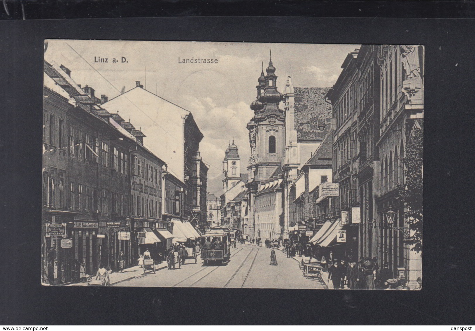 KuK AK Linz Landstrasse 1916 - Linz