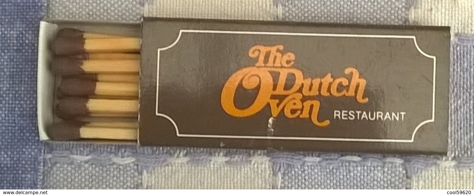 Restaurant The Dutch Oven à Amsterdam - Matchboxes