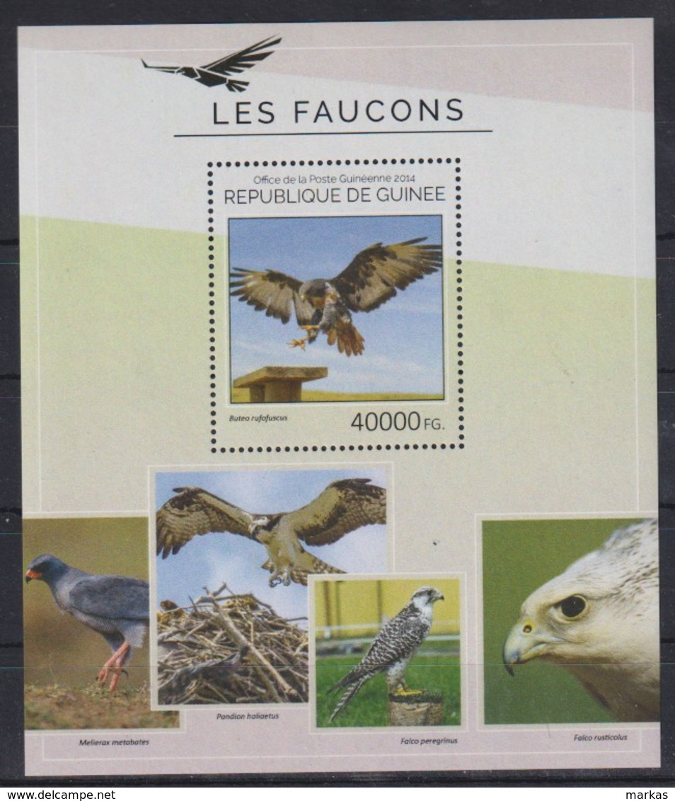 L607. Guinea - MNH - 2014 - Nature - Animals - Birds - Bl. - Altri & Non Classificati