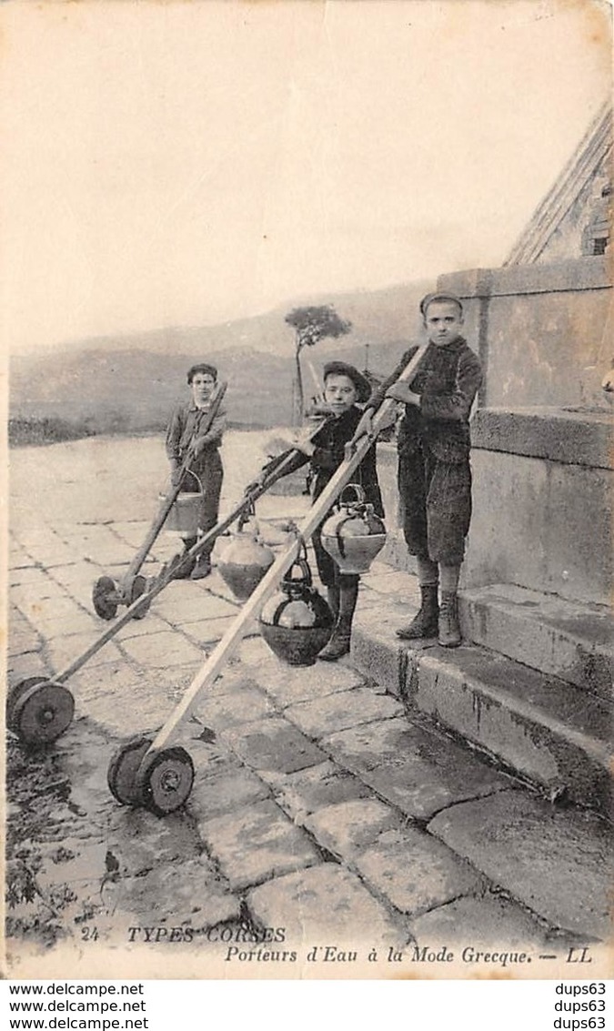 CARGESE - Types Corses - Porteurs D'Eau à La Mode Grecque - 24 - Très Bon état - Autres & Non Classés