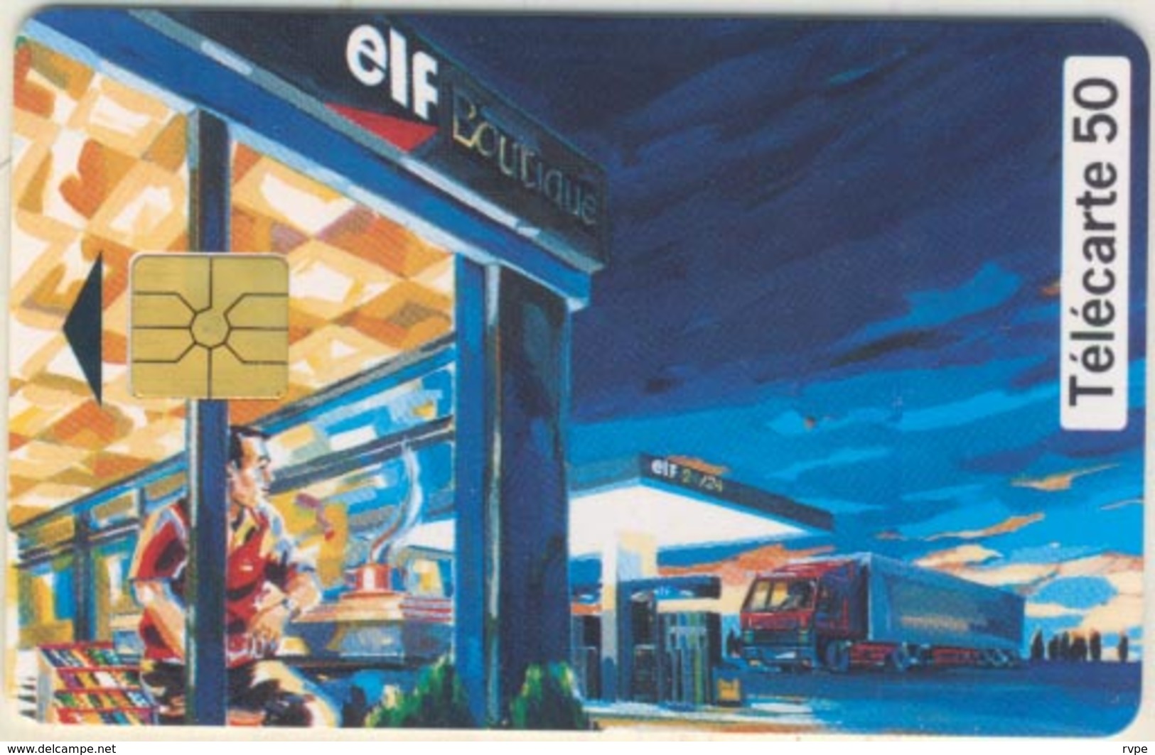 Télécarte  50 Unités  ELF - 1991