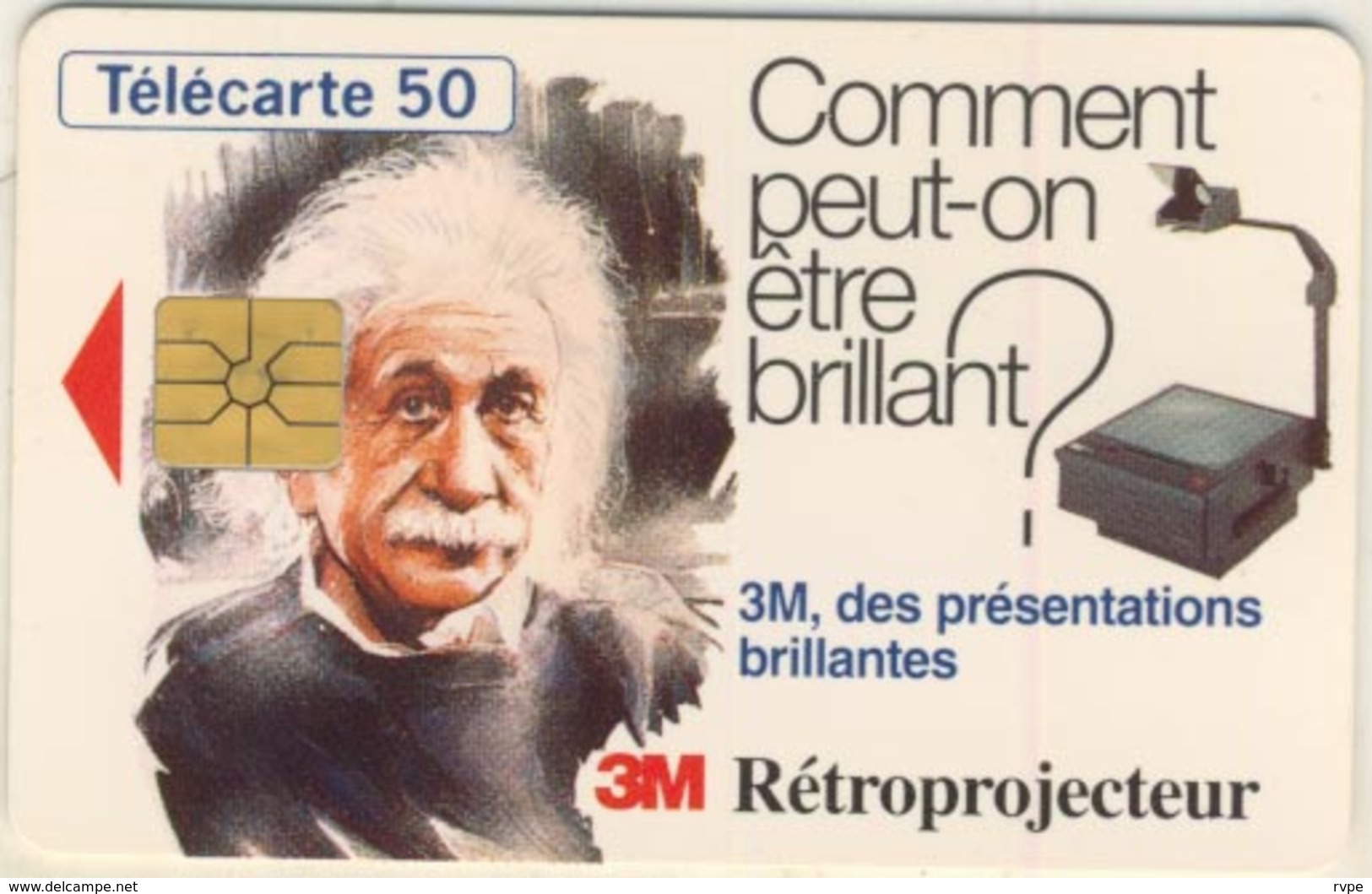 Télécarte  50 Unités  3M RETROPROJECTEUR - 1993