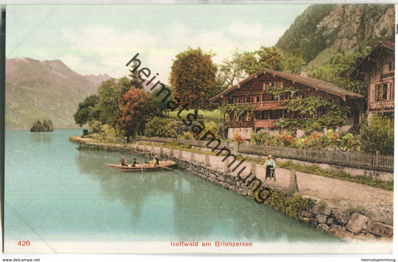 Iseltwald Am Brienzersee - Verlag F. J. B. Ca. 1905 - Brienz