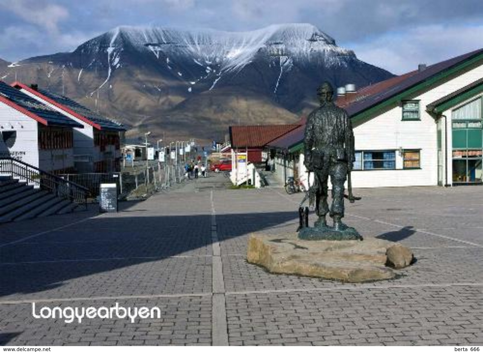 Svalbard Islands Longyearbyen Miners Memorial New Postcard Spitzbergen AK - Norvège