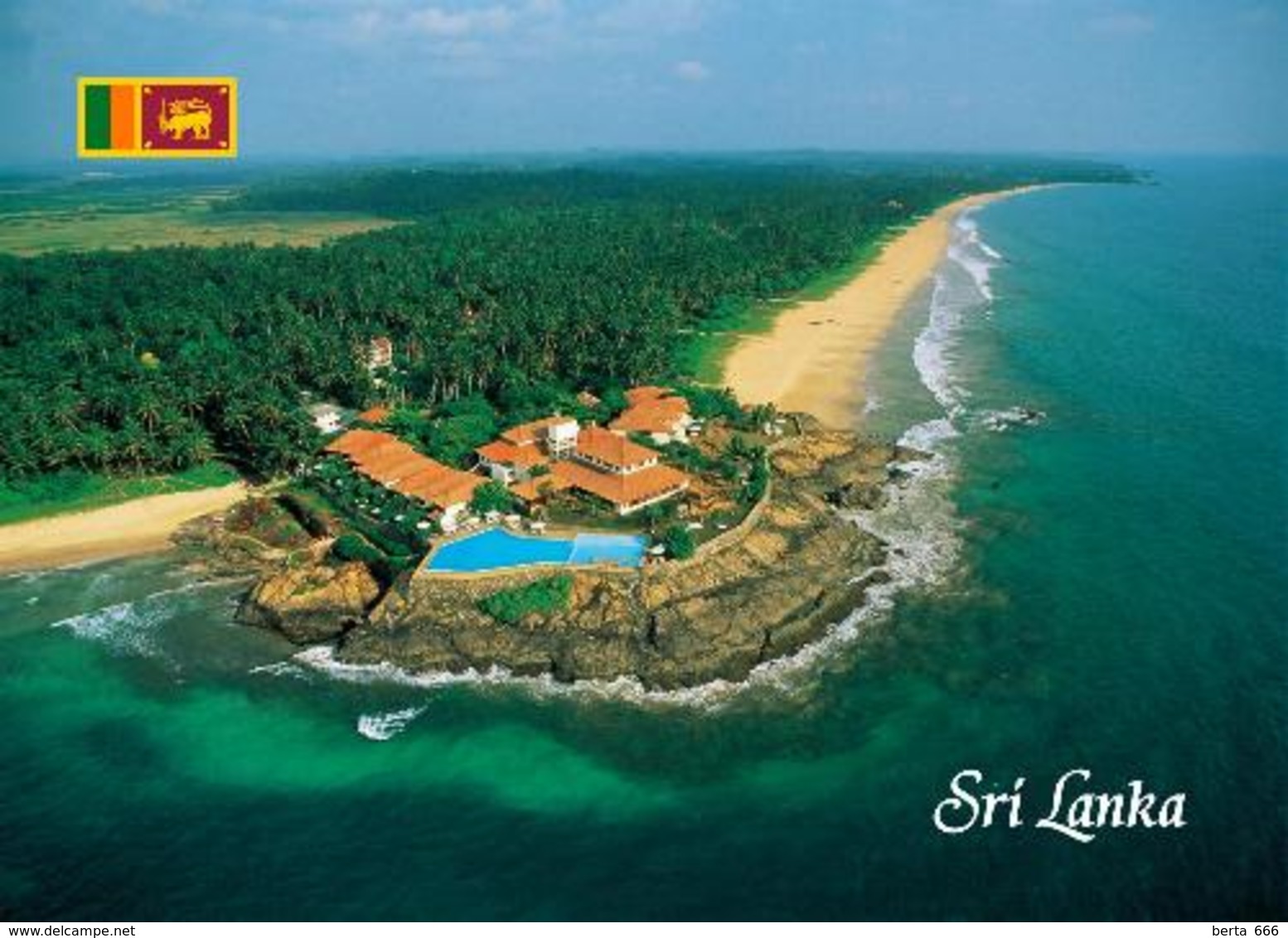 AK Sri Lanka Coastal Landscape New Postcard - Sri Lanka (Ceilán)