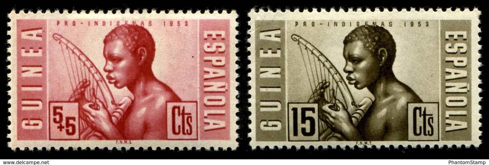 1953 Spain (Guinea) (2) - Guinée Espagnole