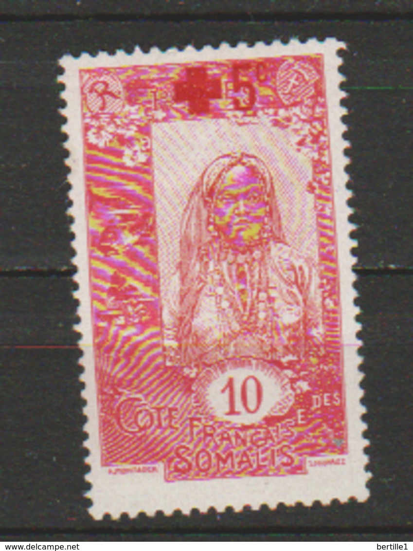 COTE DES SOMALIS   N°  YVERT  :    100    NEUF AVEC  CHARNIERES      ( Ch  2/05  ) - Unused Stamps