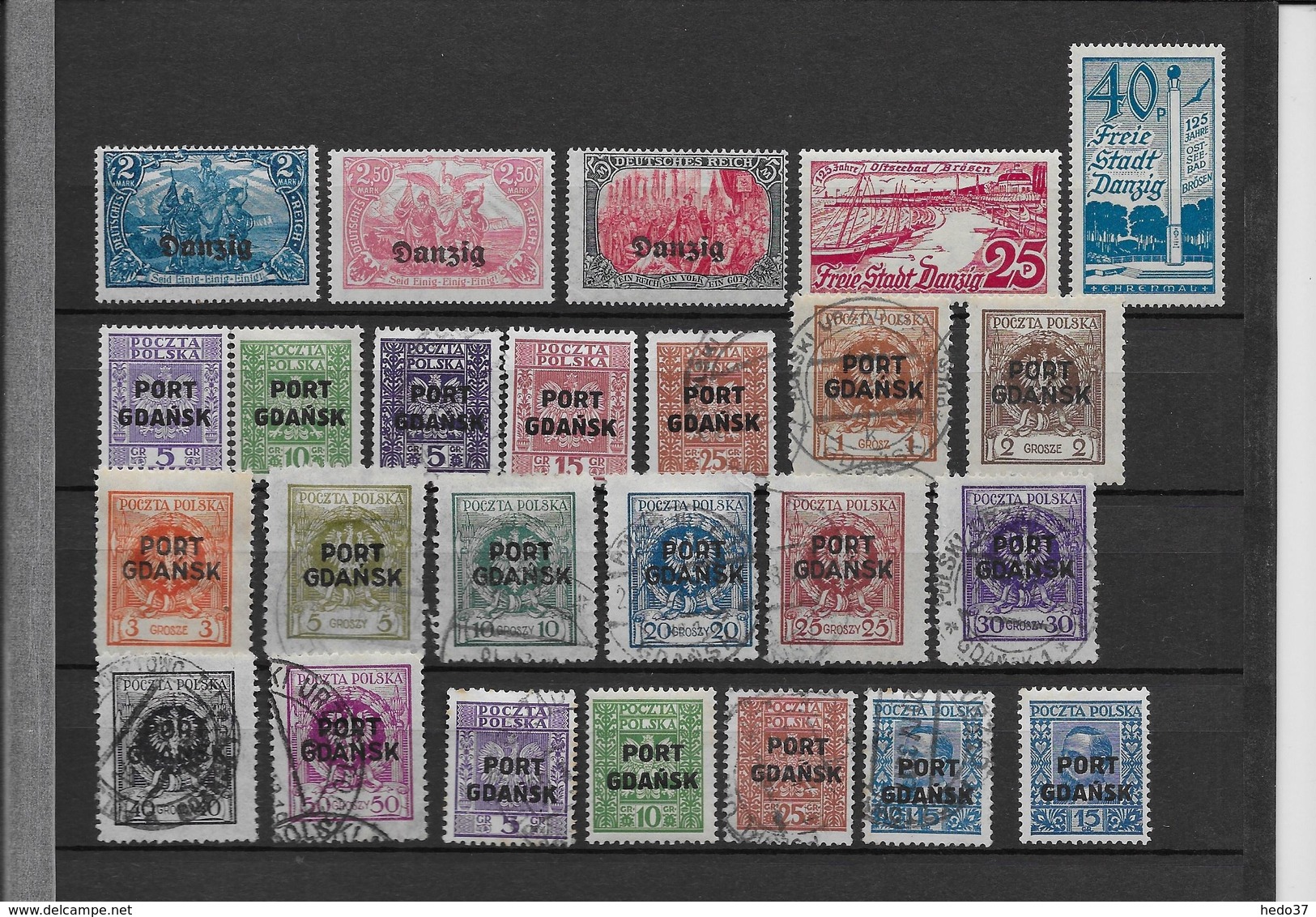 Dantzig Ensemble De Timbres - */oblitérés - TB - Autres - Europe