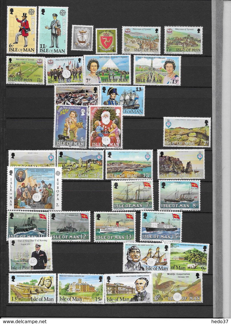 Ile De Man Ensemble De Timbres - **/*/oblitérés - TB - Isle Of Man