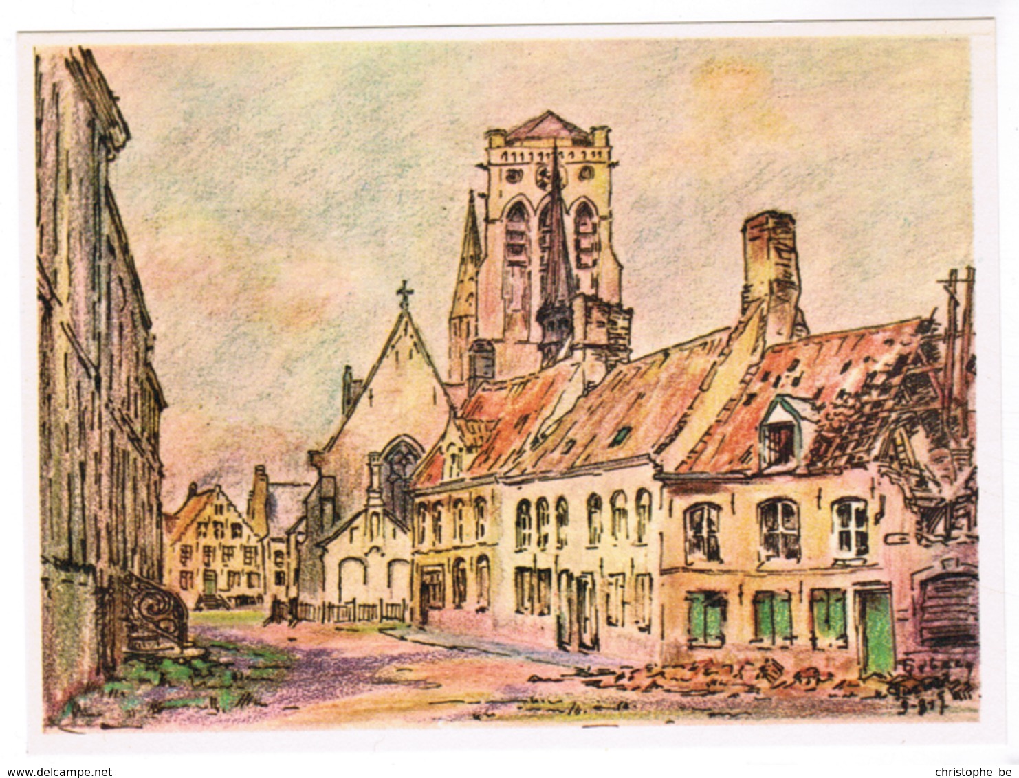 Veurne, Georges Lebacq, Pinxit, Markt Van Beestenvoeder (pk55735) - Veurne