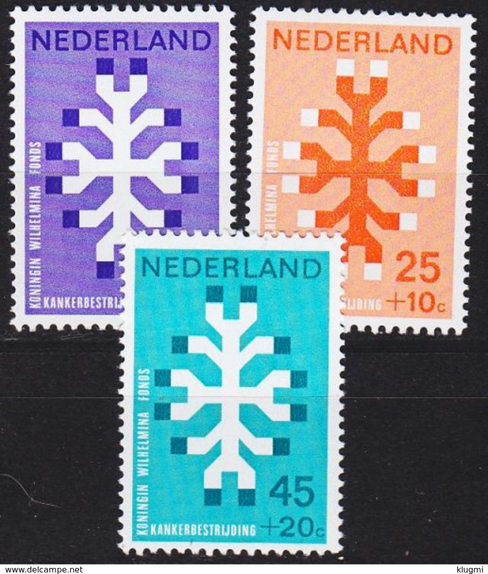 NIEDERLANDE NETHERLANDS [1969] MiNr 0923-25 ( **/mnh ) - Nuevos