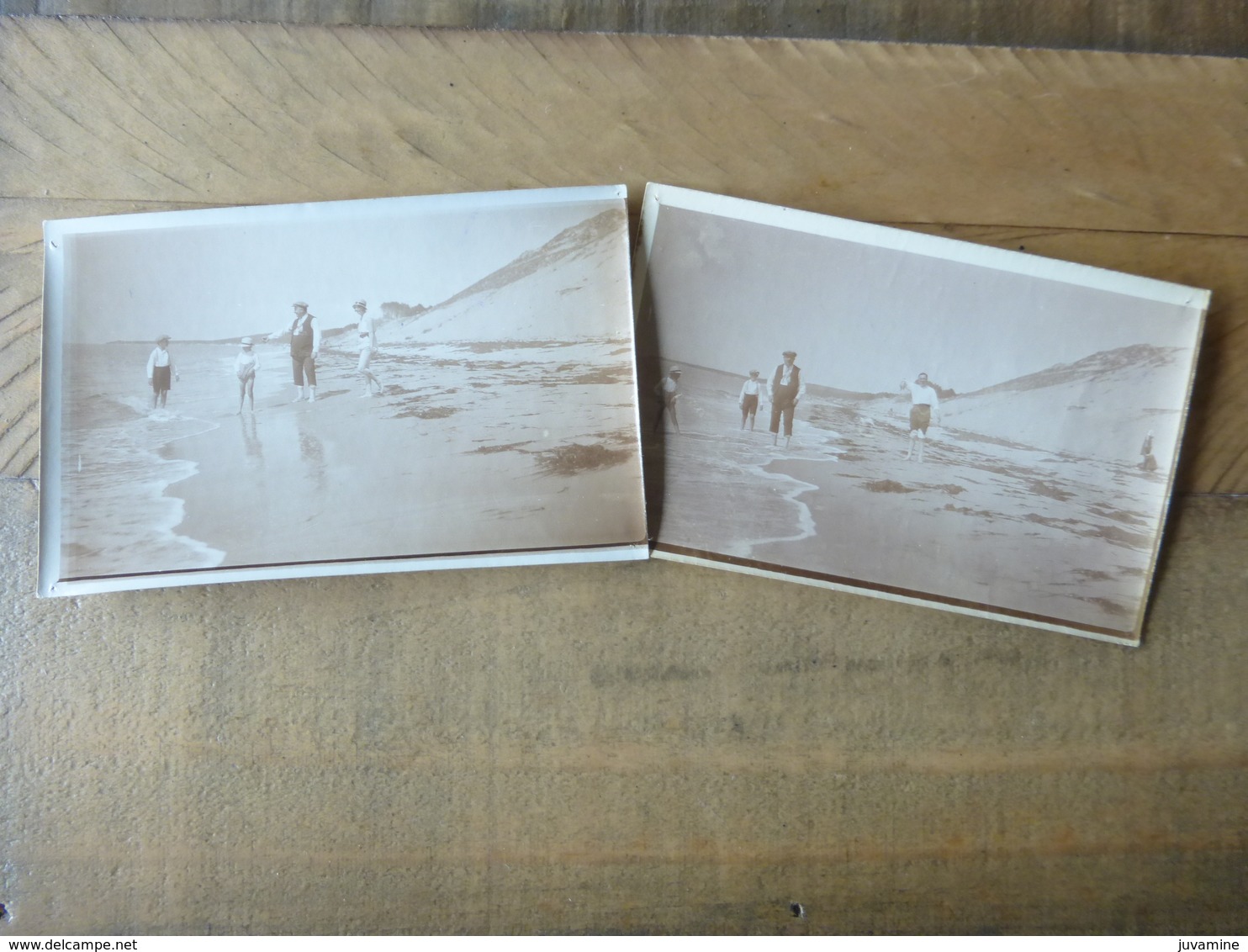 33 ARCACHON DUNE DU PYLA 1931 - 2 PHOTOS ORIGINALES - Arcachon