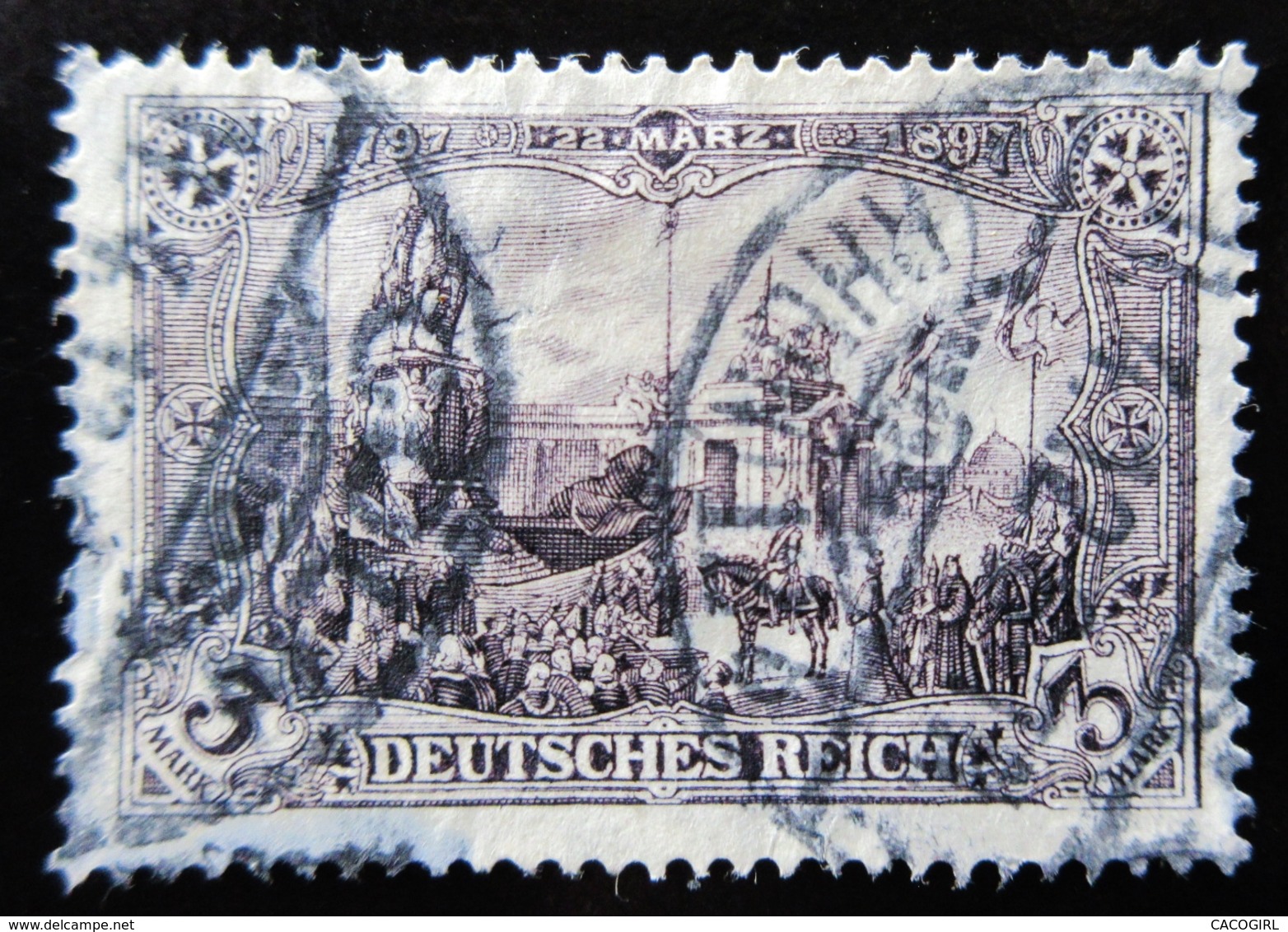 1899 REICHSPOST / DEUTSCHES REICH 5 Valeurs ' Oblitérés Used - Used Stamps