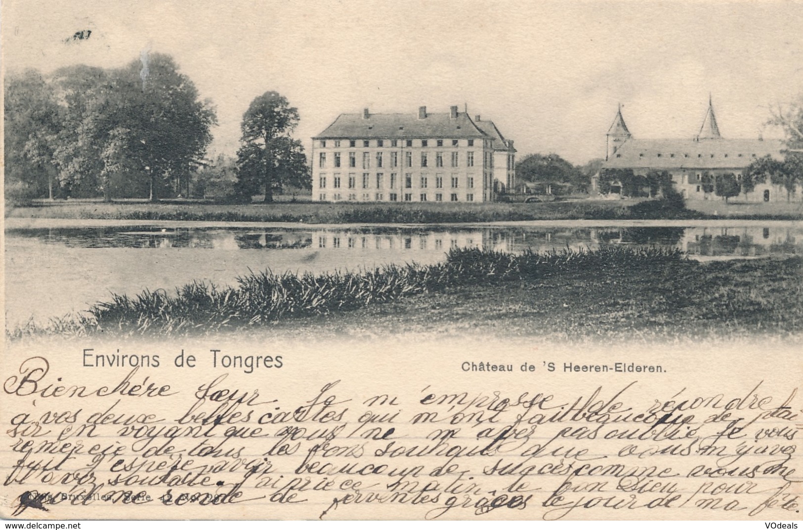 CPA - Belgique - Tongeren - Tongres - Chateau De 'S Heeren-Elderen - Tongeren