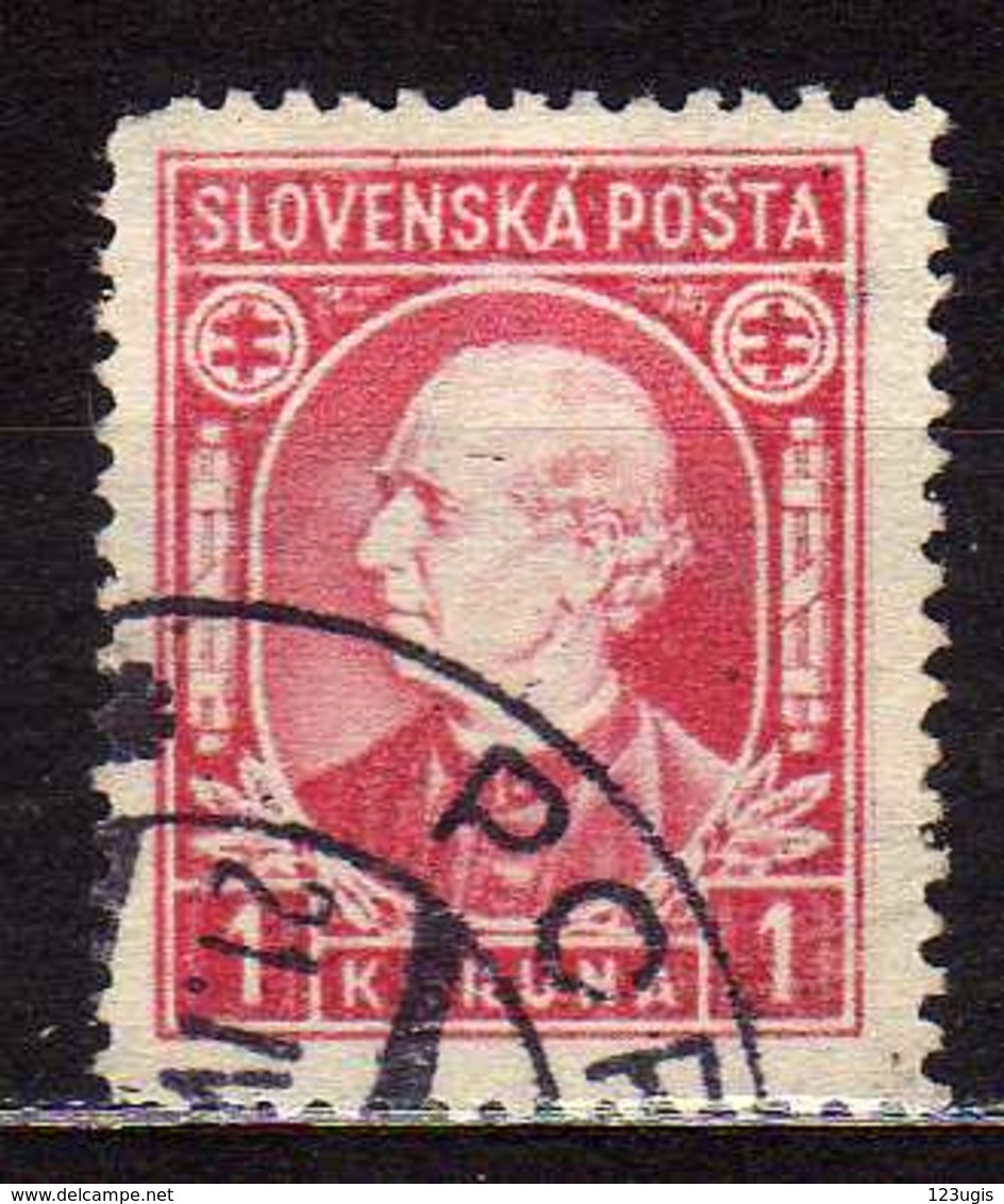 Slowakei / Slovakia, 1939, Mi  40 Y A, Gestempelt [240319XXIV] - Gebraucht