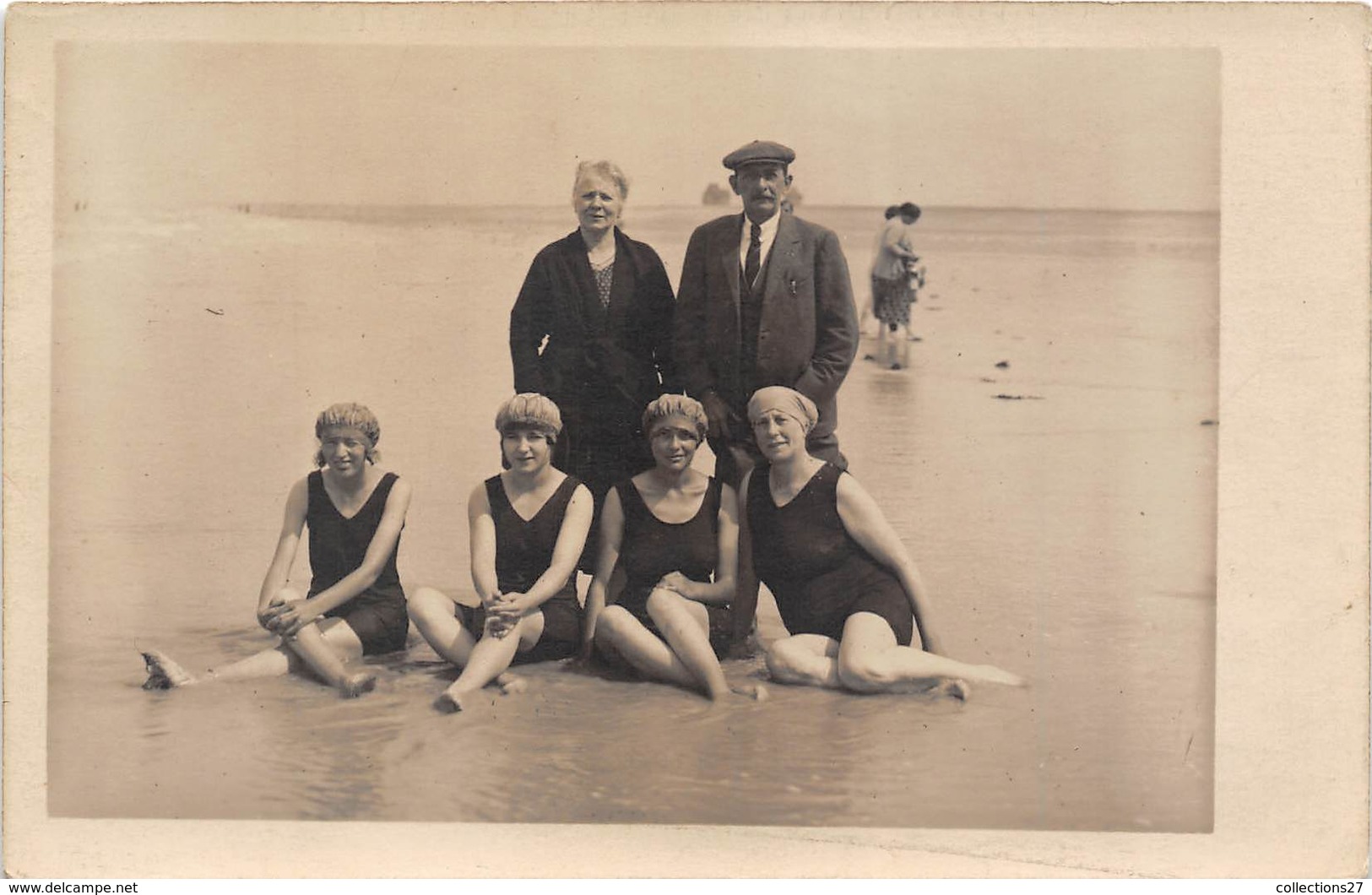 80-ONIVAL-CARTE-PHOTO- SUR LA PLAGE - Onival